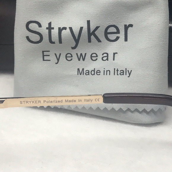 Polarized Stryker Sunglass Gold & Brown polarized - Picture 5 of 8